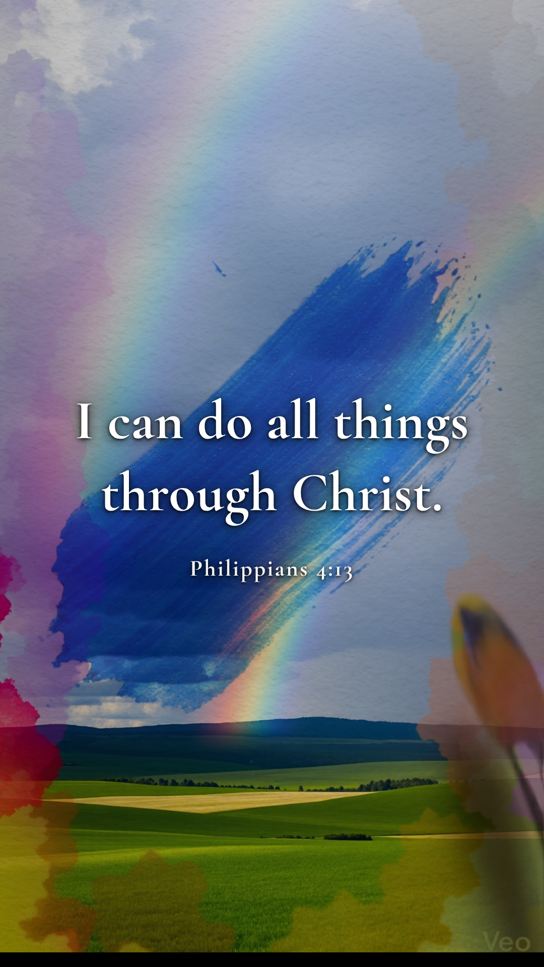 I can do all things through Christ.